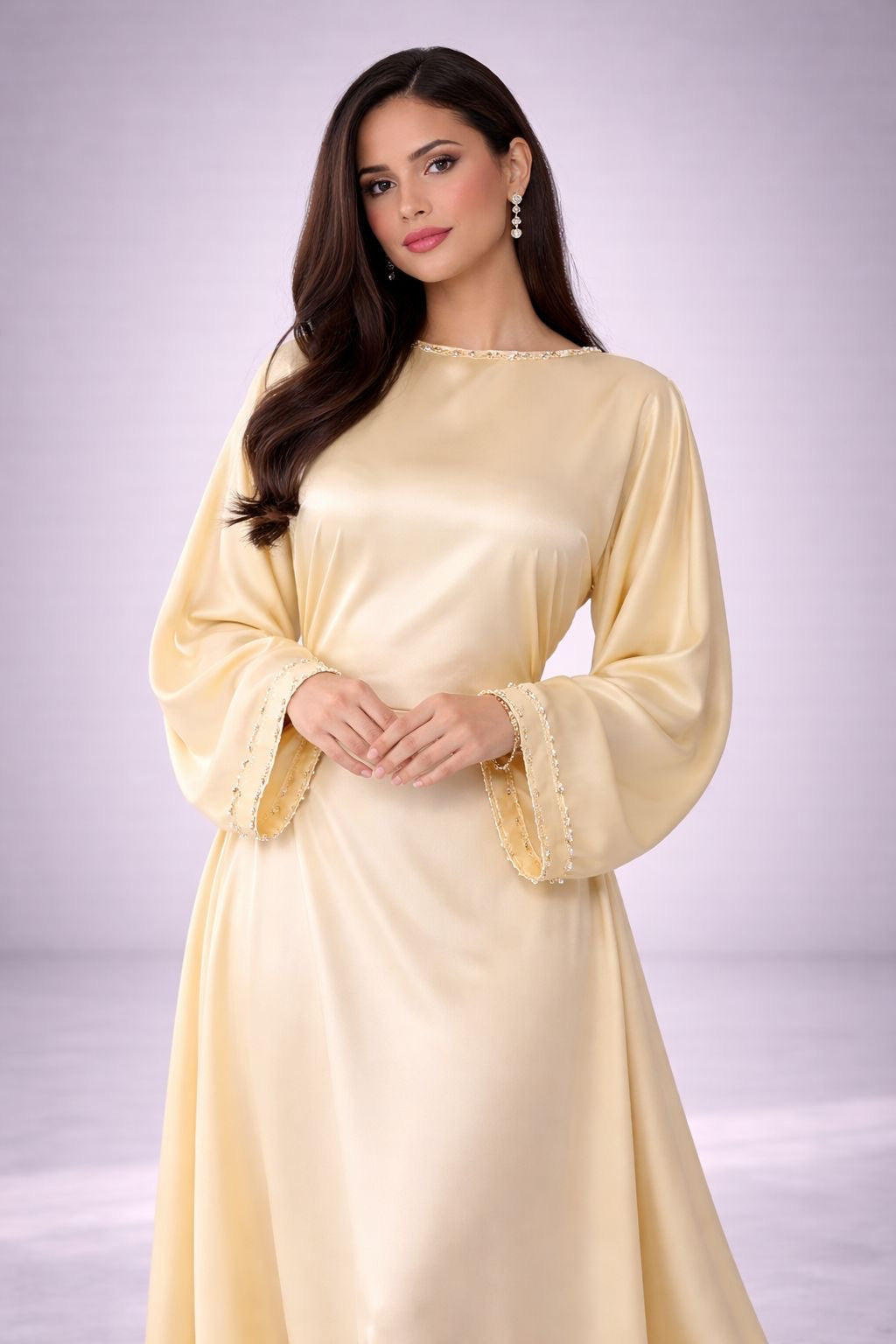 Yellow Abaya