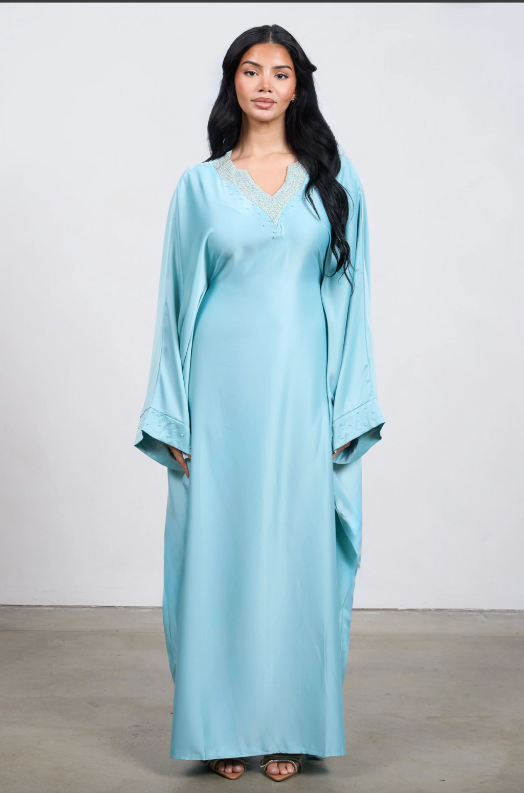 Pearl Kaftan – Blue
