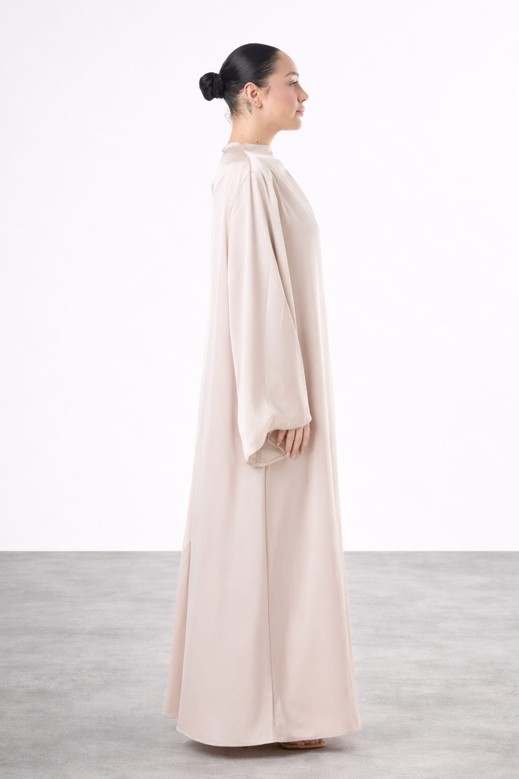 Elegant Dress - Light Beige