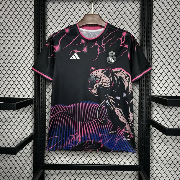 Real Madrid Jersey Black Pink Panther 2024/25