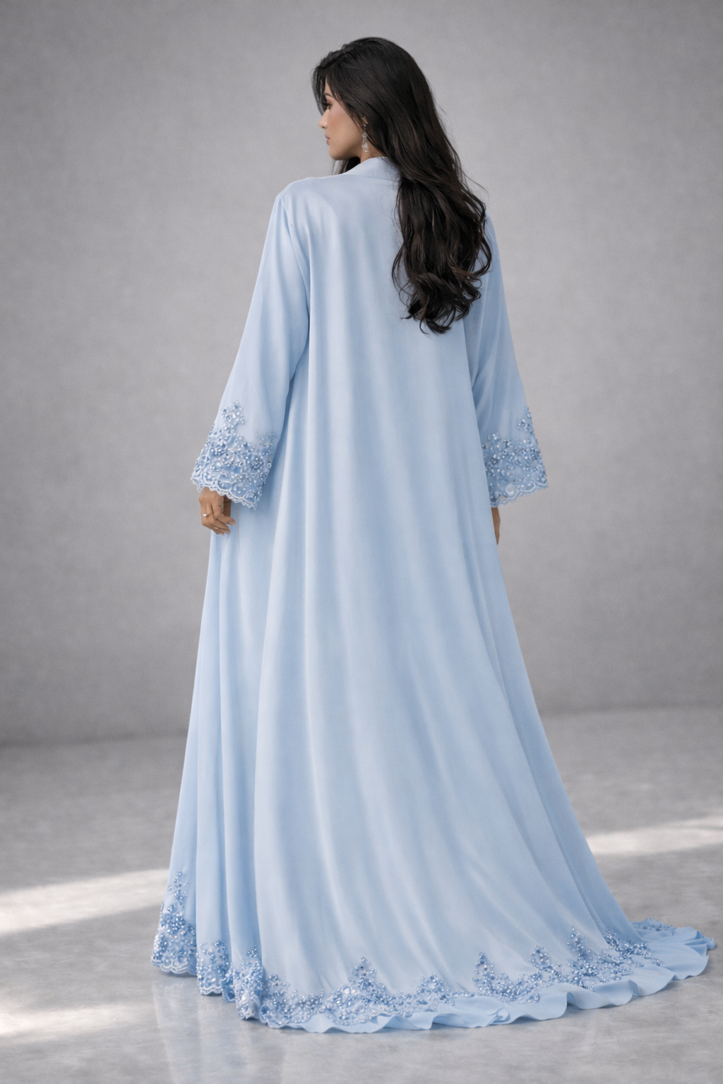 Light Indigo Abaya